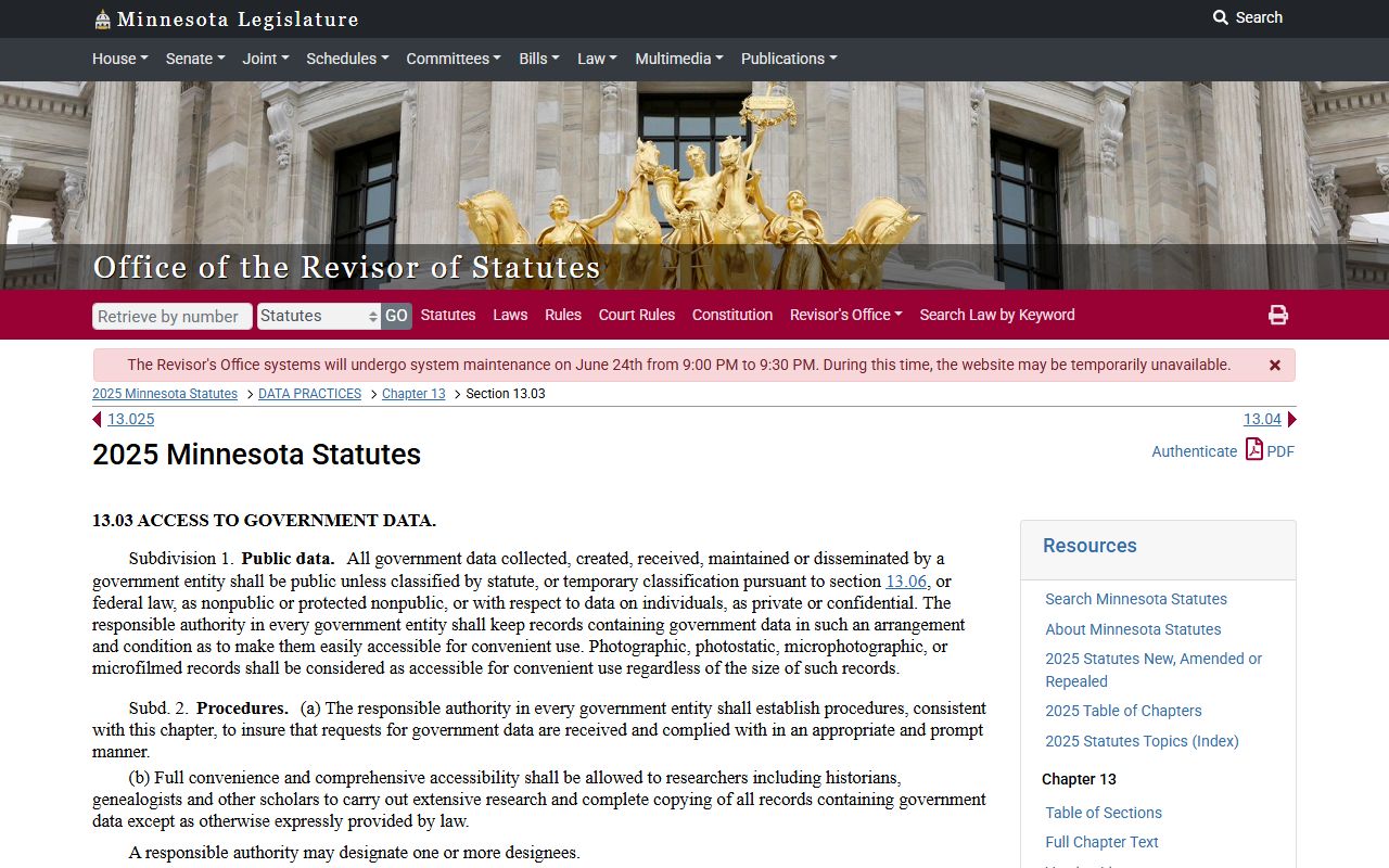 Cottonwood County court records Data Practices access