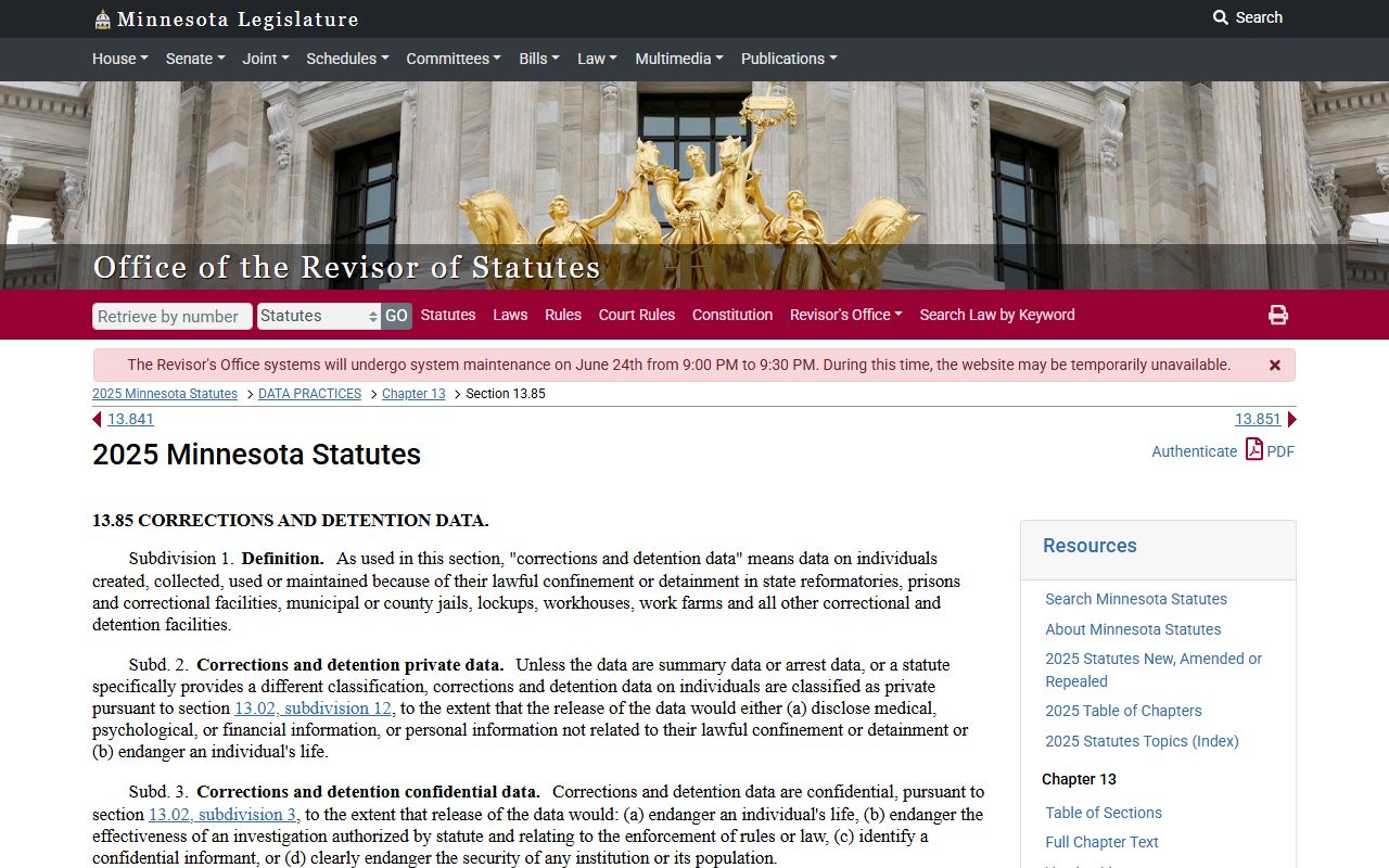 Cottonwood County probate records Minnesota data classification limits